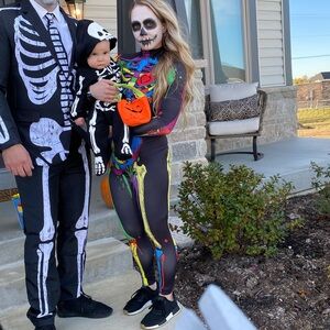 Colorful Skeleton Costume